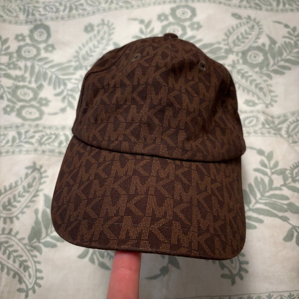 Michael Kors Brown Adjustable Strap Hat